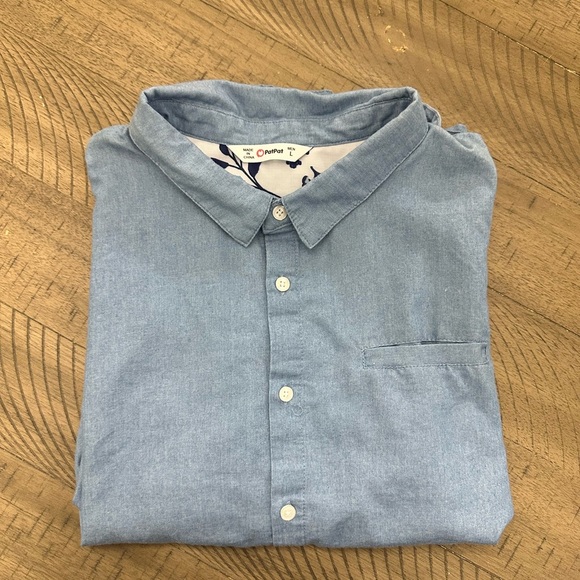 Men’s casual Button Down DShirt Size Large - Picture 5 of 5